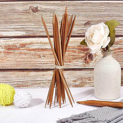 32 шт. 16 бамбуковые спицы с двумя концами (dpns) DIY-NB0006-62-1