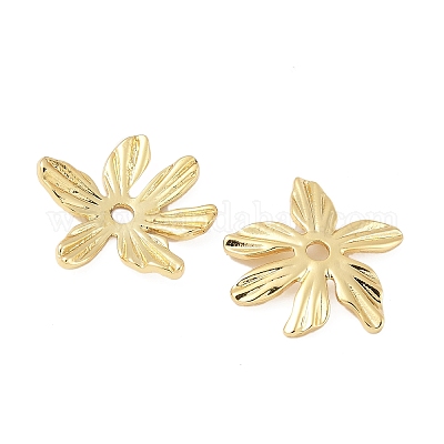 Шапочки и конусы для бусин KK-V015-29G-01-1