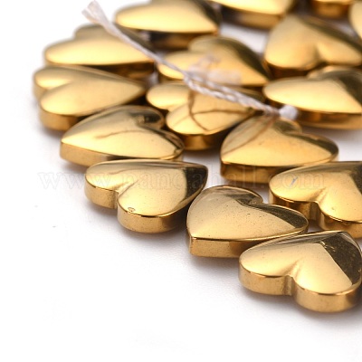 Немагнитные синтетический гематит бисер пряди G-B014-10C-06-1