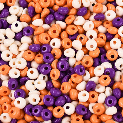 Непрозрачные акриловые бусины OACR-N150-05G-1