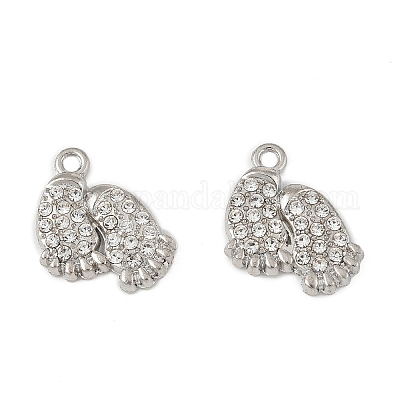 Подвески из сплава и страза&nbsp;PALLOY-P312-08P-1