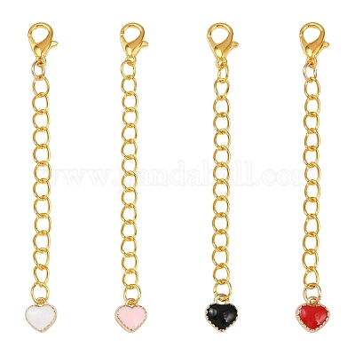 20 шт. подвеска из эмалевого сплава 4 цветов HJEW-YW00070-1