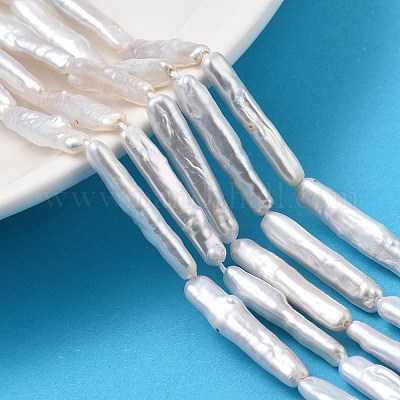 Натуральный жемчуг в стиле барокко кеши PEAR-P064-05A-04A-1