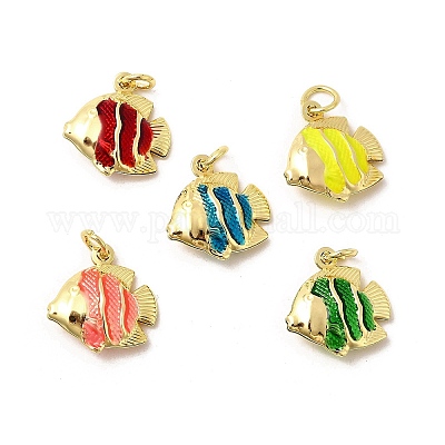 Латунь эмаль подвески KK-I378-13G-C-1