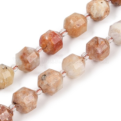 Естественный зеленый опал бисер нитей G-O201B-142G-1