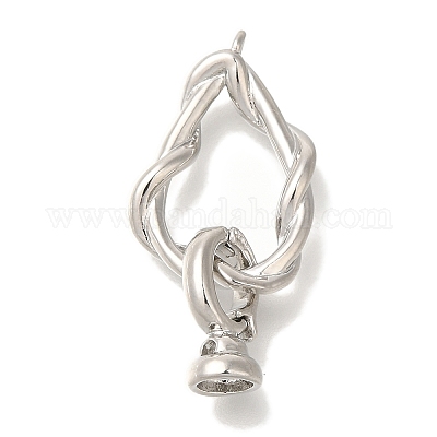 Латунь раз по сравнению с застежками KK-K389-028P-1