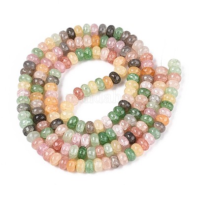 Стеклянные бусины GLAA-N059-5x8mm-09-1