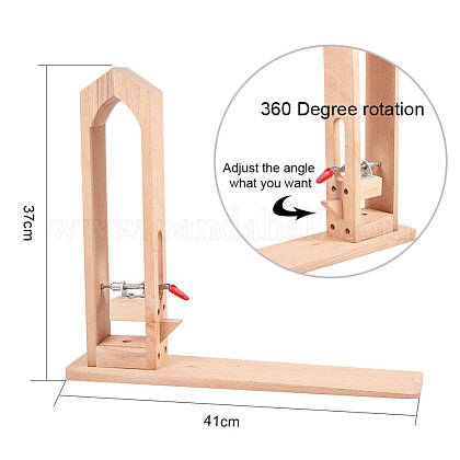 新しい革保持クリップ木材ツール レザーレーシングポニーホースクランプ Diyクラフト縫製デスクトップツール バリーウッド 41x37cmの通販 Jp Pandahall Com