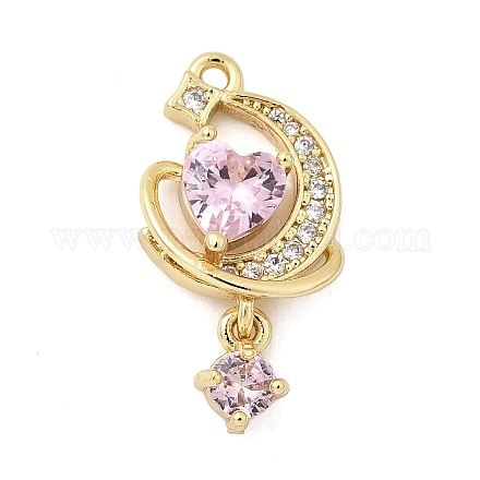 Латунные микро проложить кубического циркония подвески KK-A275-17B-G-1