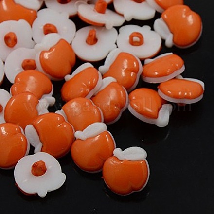 Acrylic Shank Buttons X-BUTT-E012-10-1