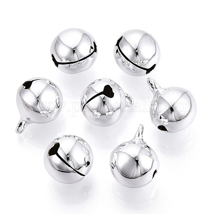 Подвески-колокольчики из латуни с вакуумным покрытием pvd X-KKB-R002-12mm-08-1