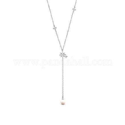 SHEGRACE Fantastic 925 Sterling Silver Necklaces JN654B-1