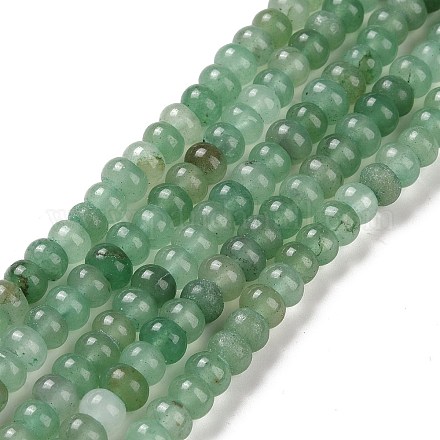 Natural Green Aventurine Beads Strands X-G-D481-03A-1