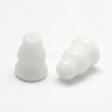 Buddhist Jewelry Glass Gourd Beads GLAA-N0003-05C-1