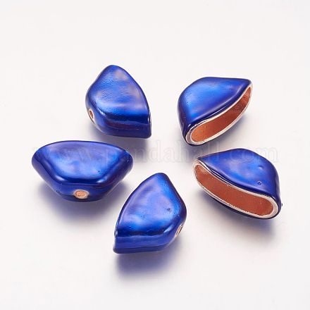 Perles d'émail en alliage PALLOY-P134-02-1