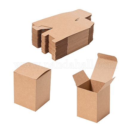 Boîte en papier kraft CON-WH0029-03B-1