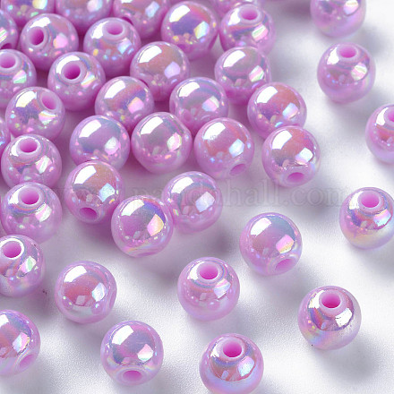 Perles acryliques opaques X-MACR-S370-D8mm-A03-1
