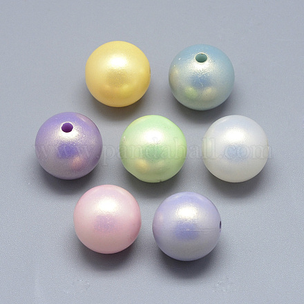 Perles acryliques nacrées MACR-Q221-10mm-C-1