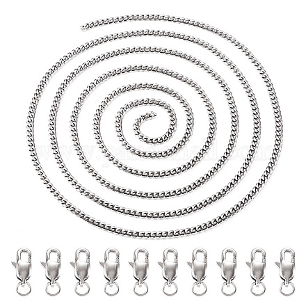 Kit de fabrication de collier de bracelet de chaîne de bricolage yilisi STAS-YS0001-01-1