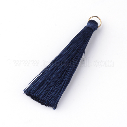Décoration de pendentifs pompon en fil de nylon FIND-Q065-3.5cm-A01-1