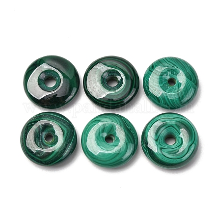 Природного малахита подвески G-D312-02-1