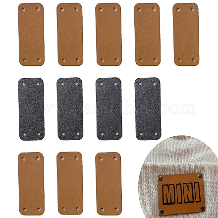 Этикетка для одежды из искусственной кожи для изготовления сумок PW-WGA404C-01-1