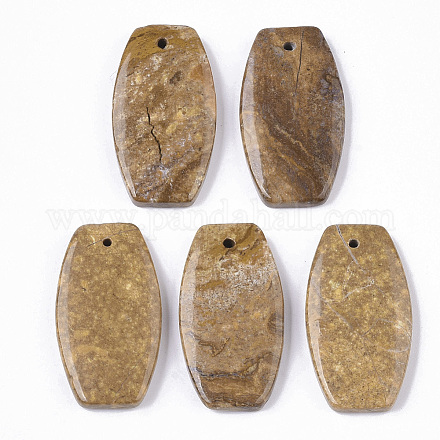 Ciondoli in pietra naturale shoushan tianhuang larderite G-S366-004B-01-1