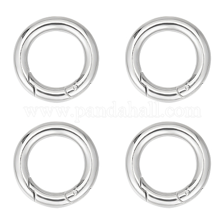 Unicraftale 4pcs 304 anneaux de porte à ressort en acier inoxydable STAS-UN0041-71-1