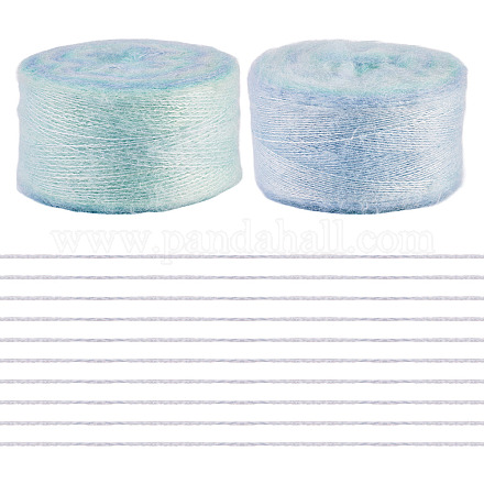 Сегментированная окрашенная пряжа для вязания DIY-TAC0033-03H-1