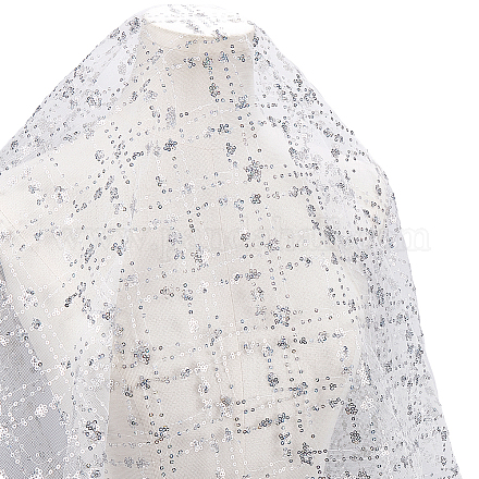 Полиэстеровые ткани с пайетками DIY-WH20048-027B-1