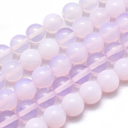 Chapelets de perles d'opalite G-L557-42-10mm-1