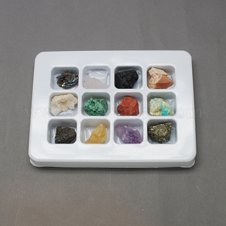 Perles de pierres précieuses naturelles brutes brutes G-S048-1-B-1