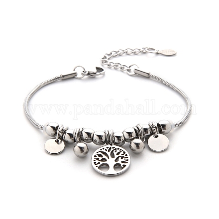Bracciali con perline in lega&nbsp;PW-WG3770E-01-1