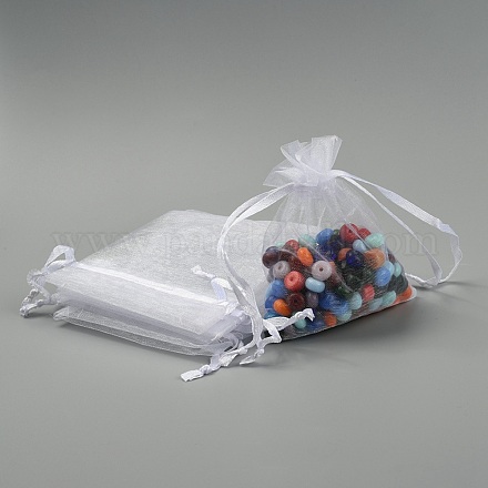 Подарочные пакеты из органзы с кулиской OP059-1-1