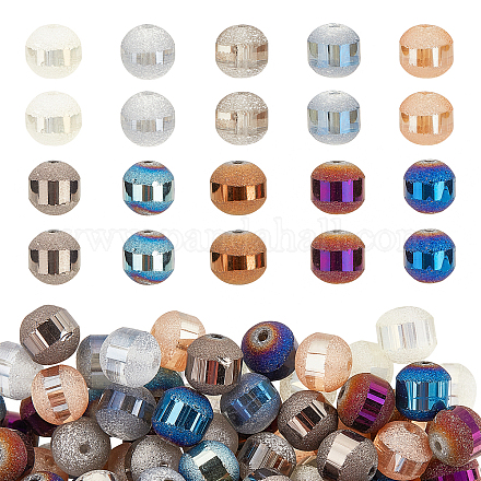 PandaHall Elite Electroplate Glass Beads EGLA-PH0003-28-1