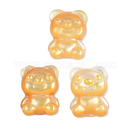 Природные желтые кабошоны оболочки SSHEL-I026-21C-1