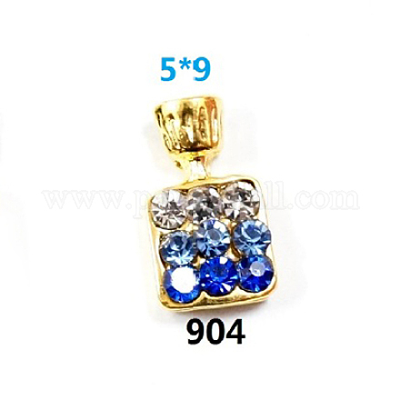Cabochons Diamante de imitación de la aleación MRMJ-Q029-003C-1