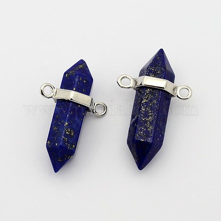 Lapis lazuli naturel balle pendante G-F176-14-1