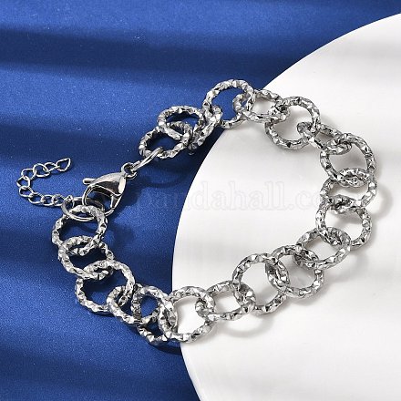 女性用テクスチャード304ステンレススチールローロチェーン