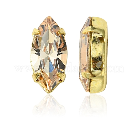 Пришивные чашки preciosa® maxima crystal X-PRC-SE15-00030-235-G-1