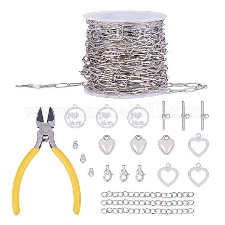 DIY kits de fabricación de pulseras y collares DIY-SZ0001-21B-1
