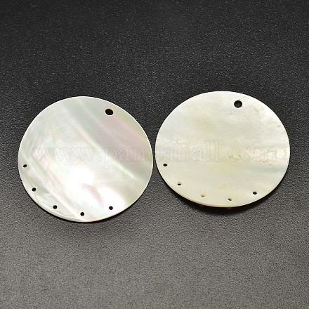 Плоские круглые компоненты люстр пресноводных оболочки SHEL-F0001-05-1