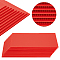 Plastic Sheets, DIY Craft Supplies, Rectangle, Tomato, 300x150x4mm
