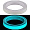 10M Luminous PET Adhesive Tape for Stage, Stairway, Glow in the Dark, White, 1.5cm, about 10m/roll