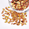 Shining Nail Art Glitter, Manicure Sequins, DIY Sparkly Paillette Tips Nail, Horse Eye, Chocolate, 4~5x2x0.3mm