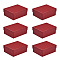 Cardboard Box, Rectangle, Red, 9.75x7.8x3.9cm