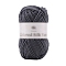 Polyester Yarn for Sweater Hat, for Knitting Crochet Supplies, Gray, 2mm, about 94.05 Yards(86m)/Skein