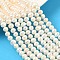 Natural Cultured Freshwater Pearl Beads Strands, Potato, Seashell Color, 6~7mm, about 56~60pcs/strand, 13.39''~13.78''(34~35cm)