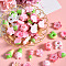 Opaque Resin Imitation Food Cabochons, Macarons Color Cute Food, Mixed Color, 17~27x16~20x5.5~9mm