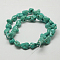 Chips Natural Magnesite Beads Strands, Dyed & Heated, 11~16x10~20mm, Hole: 1mm, 15.5 inch